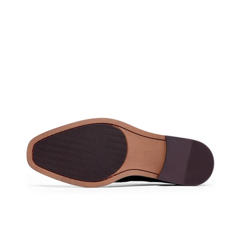 Desai Desai Dress Shoes Men's Brown-3