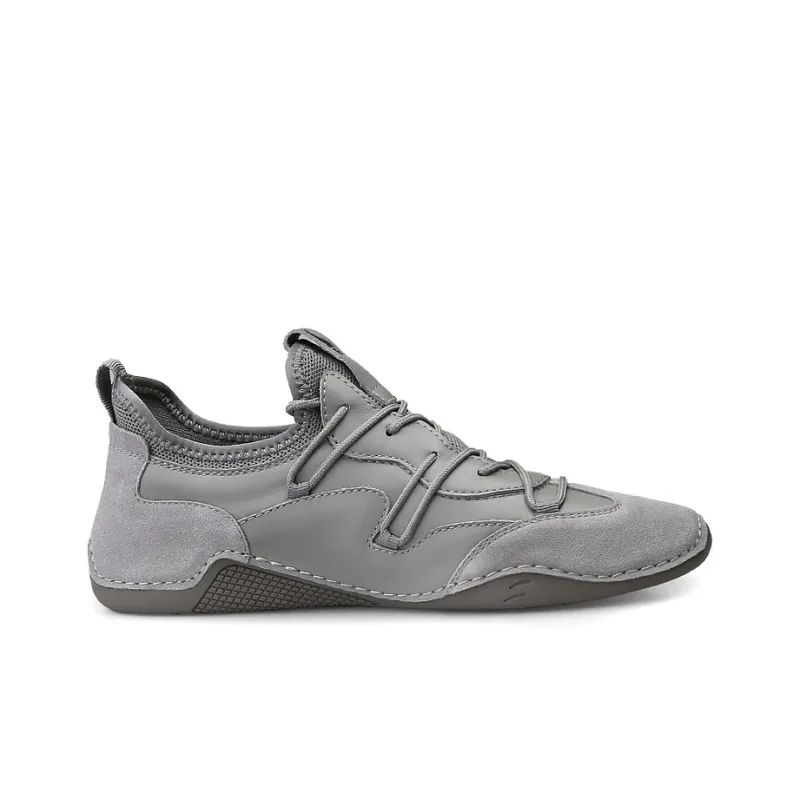 BECK Men's Casual Shoes Men Low Top Ecru/Light Gray/Jasper-5