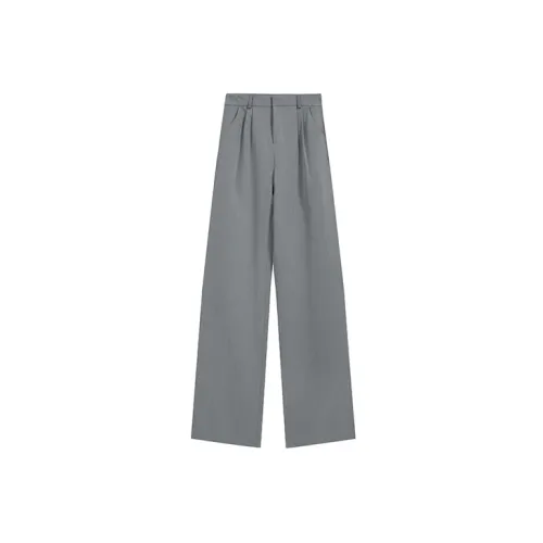 LOKUINTUS Casual Pants Women's Light Gray