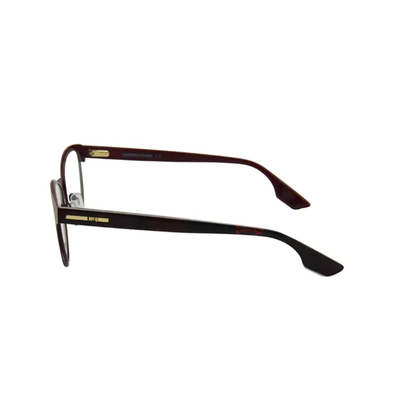 Alexander McQueen Eyeglass Frames Women's Deep Red-3
