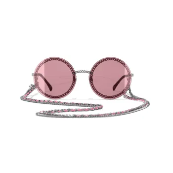 CHANEL 2000s Chain Sunglasses