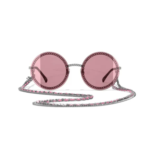 CHANEL Sunglasses Women's Pink