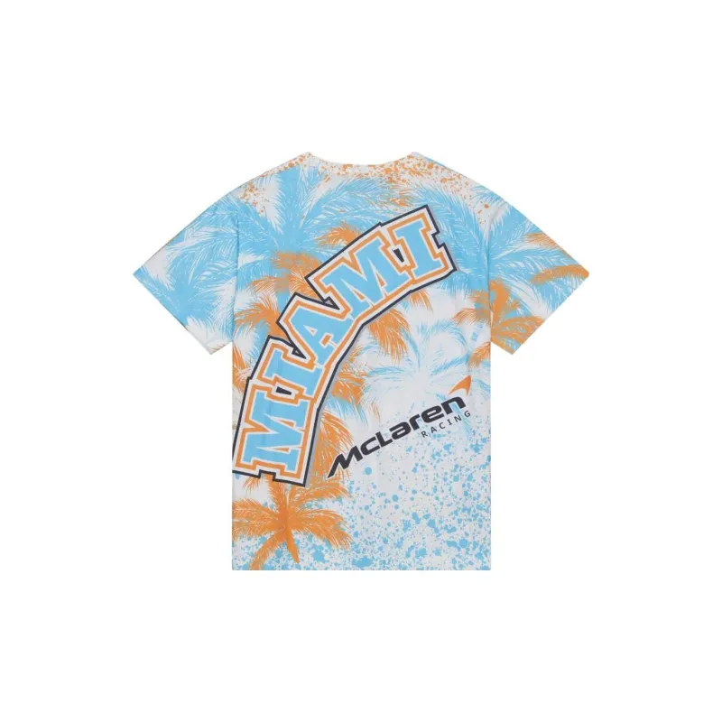 Mitchell Ness T-Shirts Men Blue-1