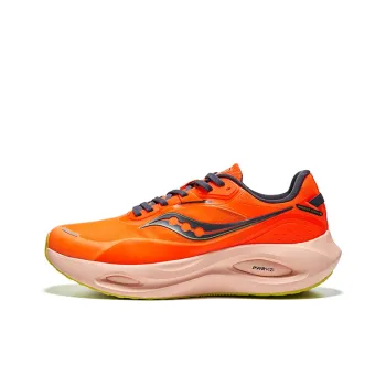 Saucony Phoenix Inferno 3 Cushioning Support Rebound Low Top Casual Running Shoes Unisex Orange