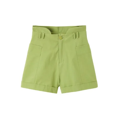 LEDIN Casual Shorts Women's Green