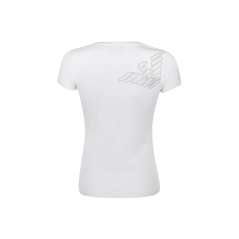EMPORIO ARMANI T Shirts Women's White-1