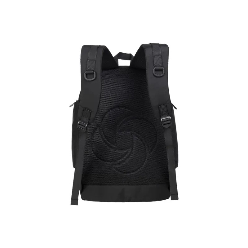 COWBONE Nylon Fabric Backpack Medium Size Unisex Red/Black/Blue-11