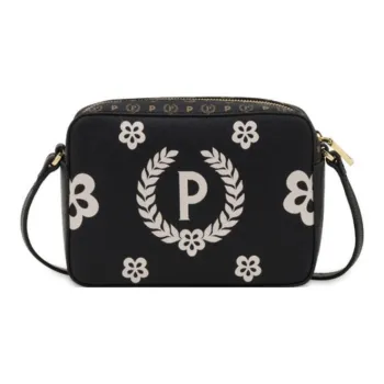 Pollini Calfskin Crossbody Bag Regular Women's Black