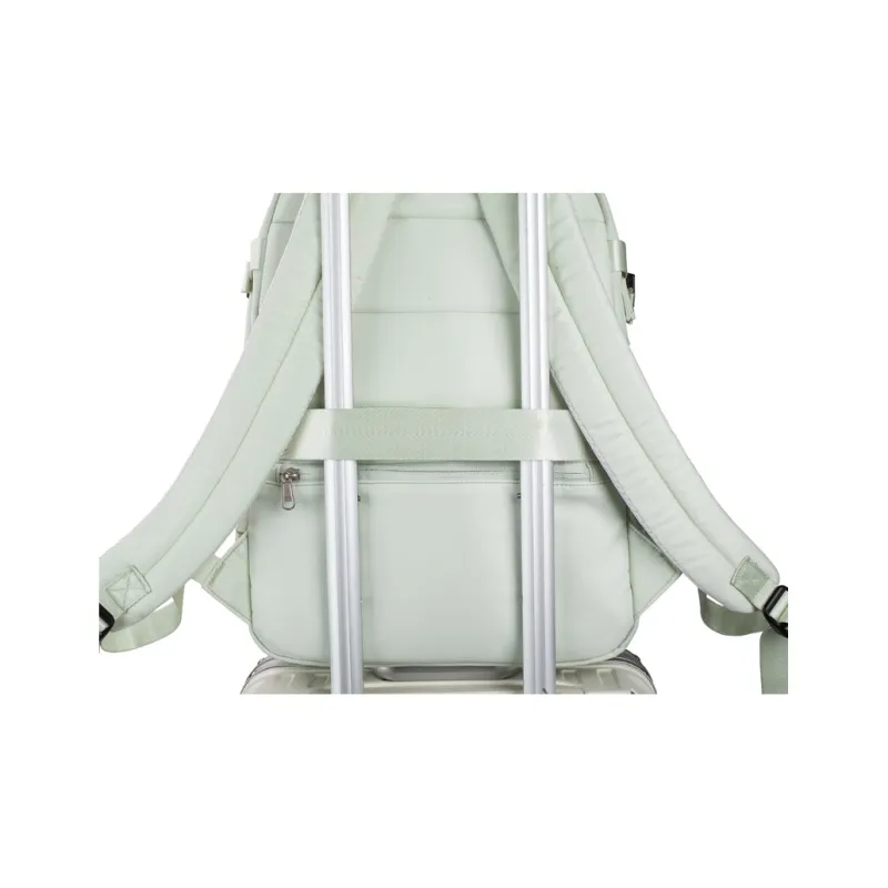 COWBONE Nylon Backpack Medium Size Unisex Grass Green/Beige/Internet Famous Purple/Cool Black-7