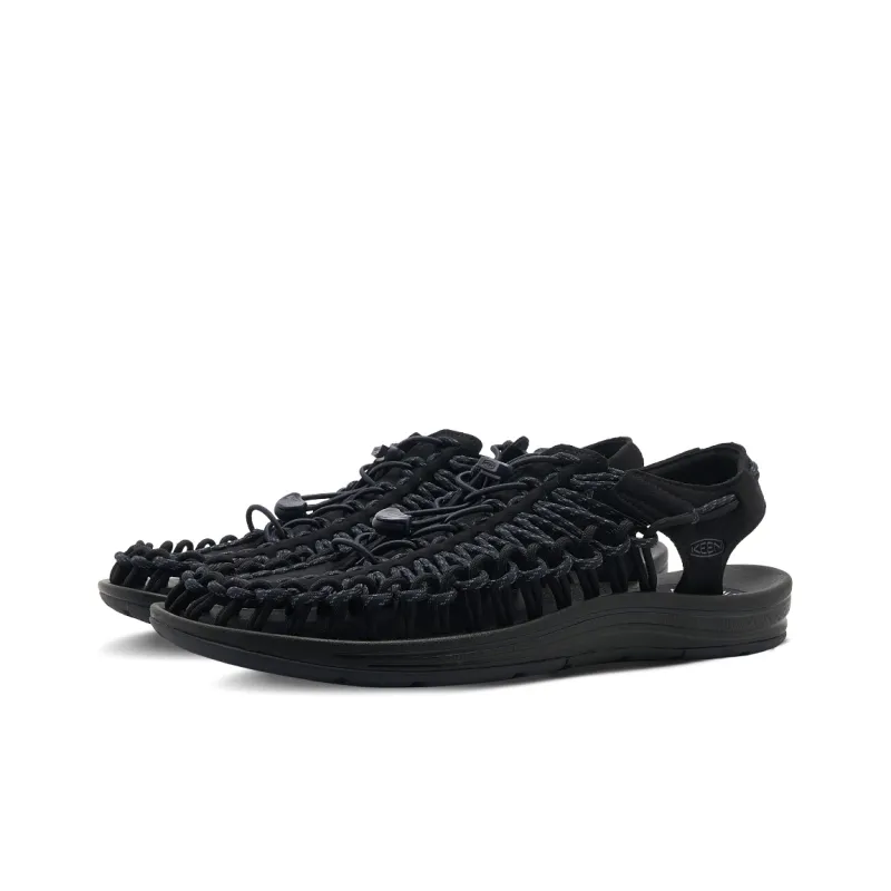 KEEN Uneek Anti Slip Wear Resistant River Trekking Shoes Men's Black-1