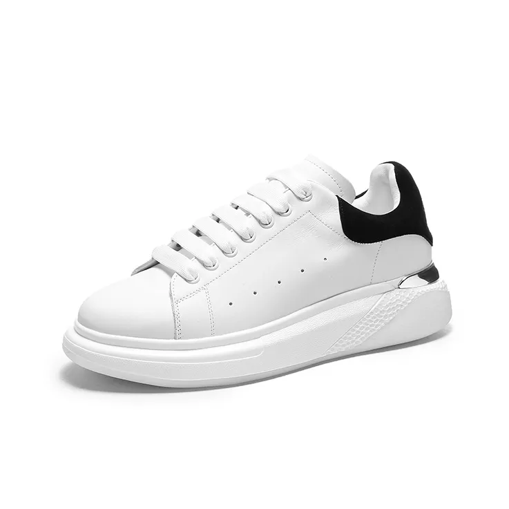 CERRUTI 1881 Small White Shoes Stylish Skateboarding Shoes Unisex Black-1