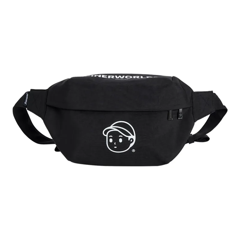 Finerworld Nylon Dumpling Bag Crossbody Bag Fanny Pack Sling Bag Small Size Unisex Multicolor-4