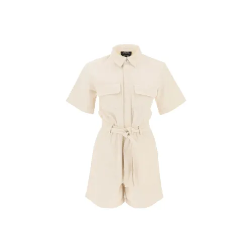 A.P.C Jumpsuits Women's Beige