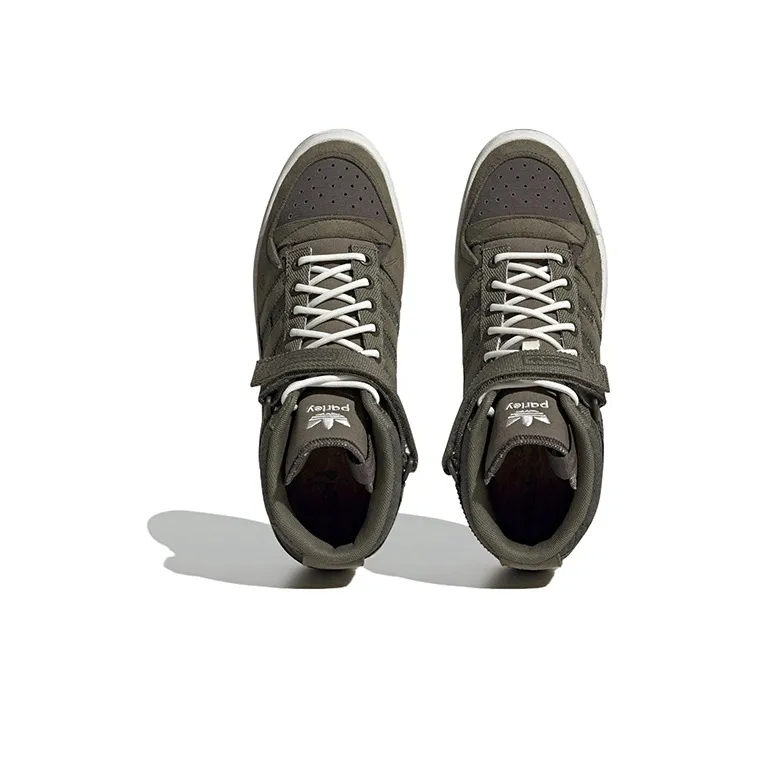 Forum Parley X Adidas Originals High 'Olive Strata'-4