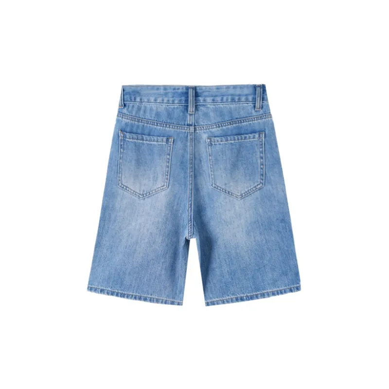 HIPPIEMISS Denim Shorts Women's Blue-1