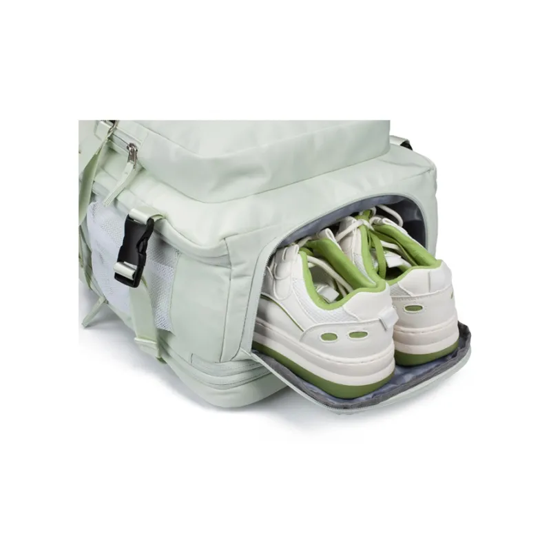 COWBONE Nylon Backpack Medium Size Unisex Grass Green/Beige/Internet Famous Purple/Cool Black-4