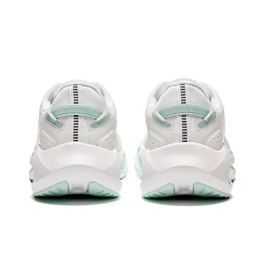 Saucony Phoenix Inferno 3 Breathable Cushioning Low Top Training Running Shoes Women's White Green-3