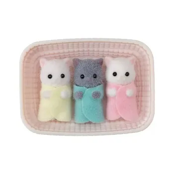 Sylvanian Families Persian Cat Dolls Plush Doll Small Size Tall