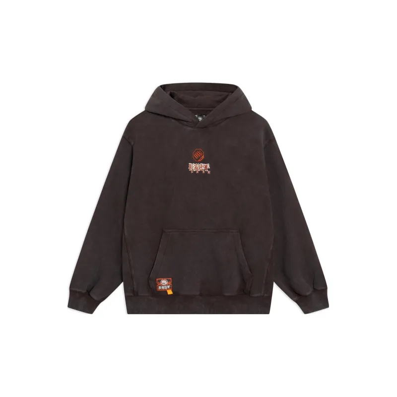 LiNing Sweatshirt Unisex Charcoal Brown-1