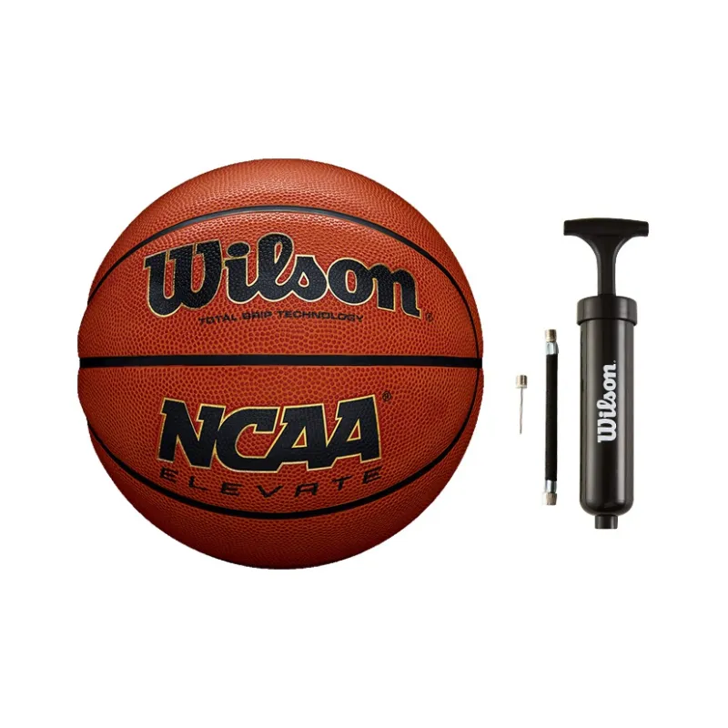 Wilson NCAA Collection WTB2601IB07CN Rubber Basketball Light Brown Size 7 Ball Training Unisex-4