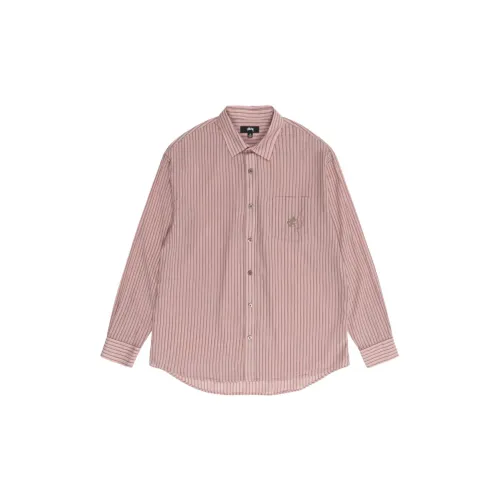 Stüssy Windowpane-print Cotton Shirt