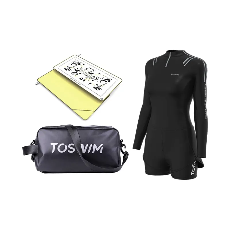 TOSWIM Swimming Sets Polyamide Elastane Seaside Vacation Hot Spring Water Play Women's S M L XL 2XL 3XL-1