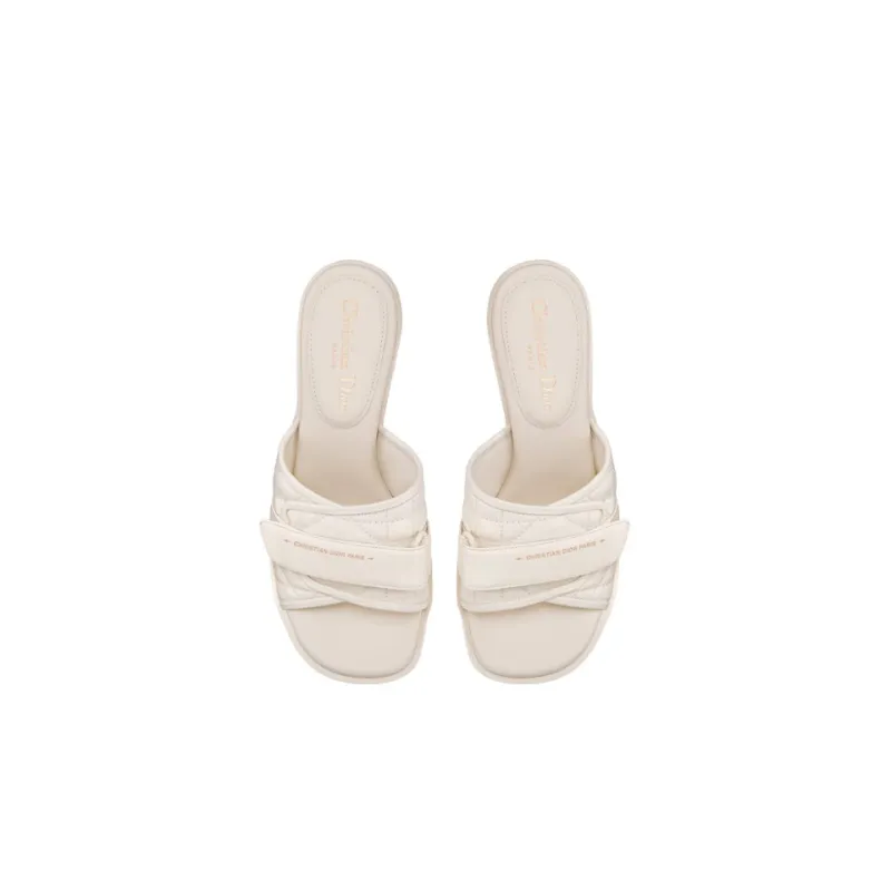 DIOR Diorevolution Slide Slippers Women's White-4