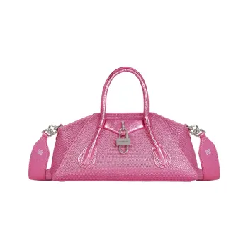 GIVENCHY Antigona Sheepskin Shoulder Bag Crossbody Bag Handbag Mini Women's Neon Pink
