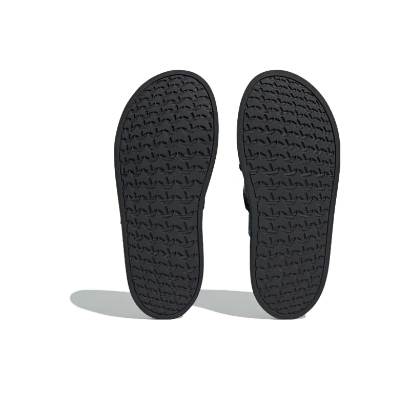 Adidas Originals AdiSTRP Sandals 'Black Grey Blue'-4