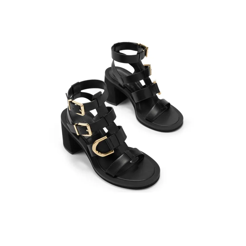 CHARLES&KEITH Gabine Stylish Sandal 8cm Women's-2