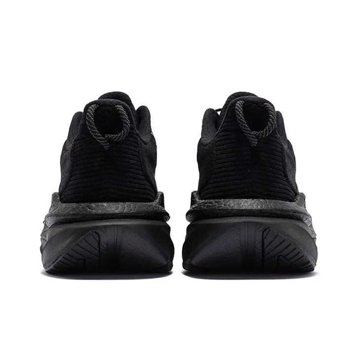 361° Red Flame 3 Anti Slip And Wear Resistant Breathable Low Top Running Shoes Men's Obsidian Black-3