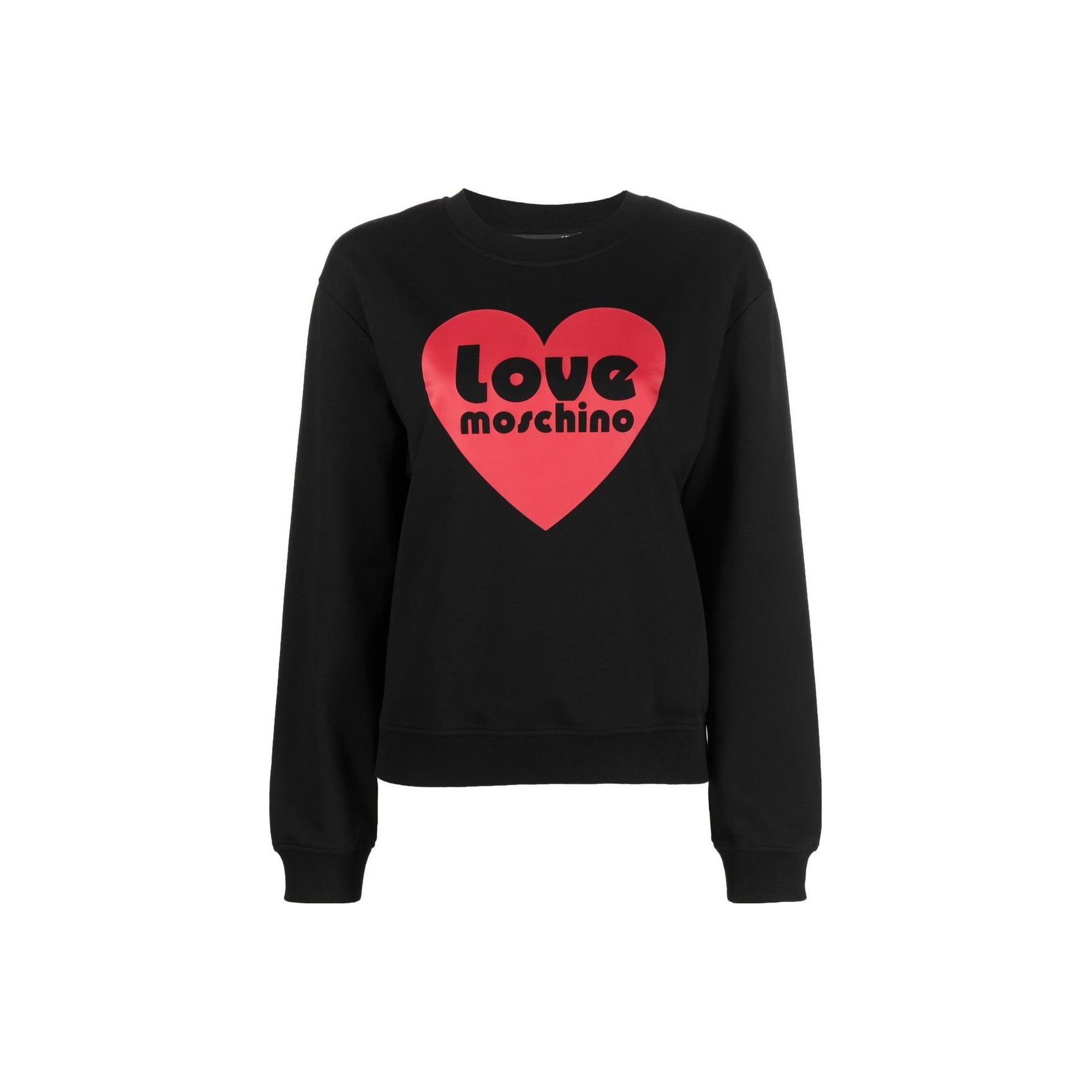 Womens love moschino sweatshirt hotsell