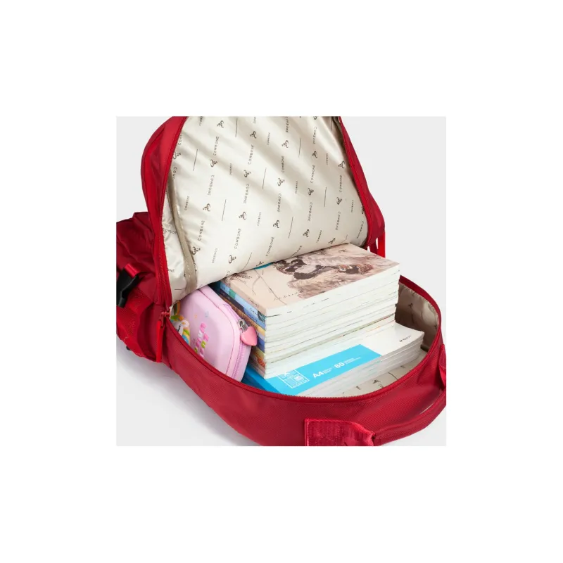COWBONE Polyester Laptop Backpack Medium Size Red-5