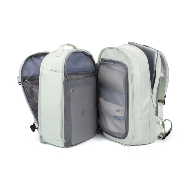 COWBONE Nylon Backpack Medium Size Unisex Grass Green/Beige/Internet Famous Purple/Cool Black-5