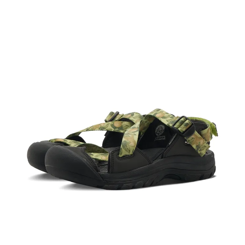 KEEN Zerraport 2 Breathable River Trekking Shoes Women's Army Green-2