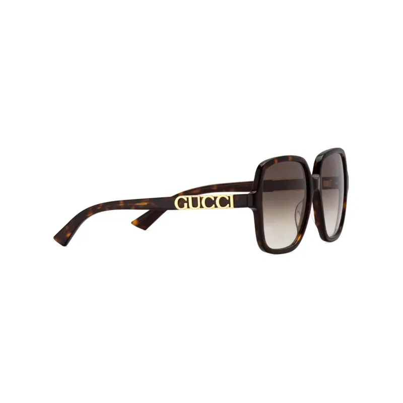 GUCCI Sunglasses Men Brown-1