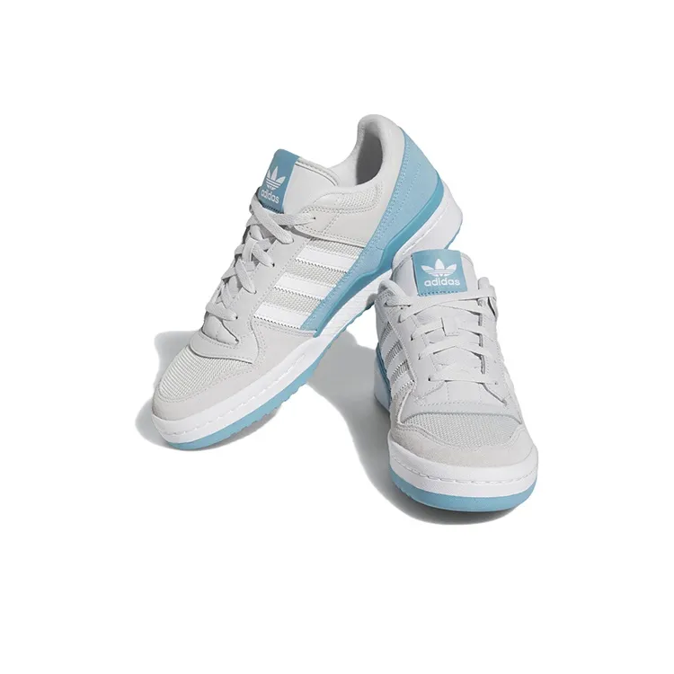 Adidas Originals Forum Low Classic Shoes 'Grey One Preloved Blue'-2