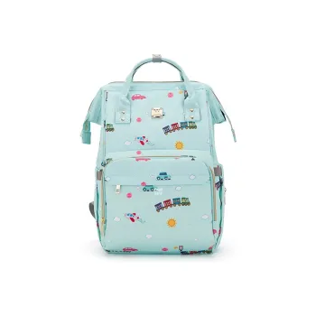 KEYSTREET Fabric Backpack Regular Women's Light Blue