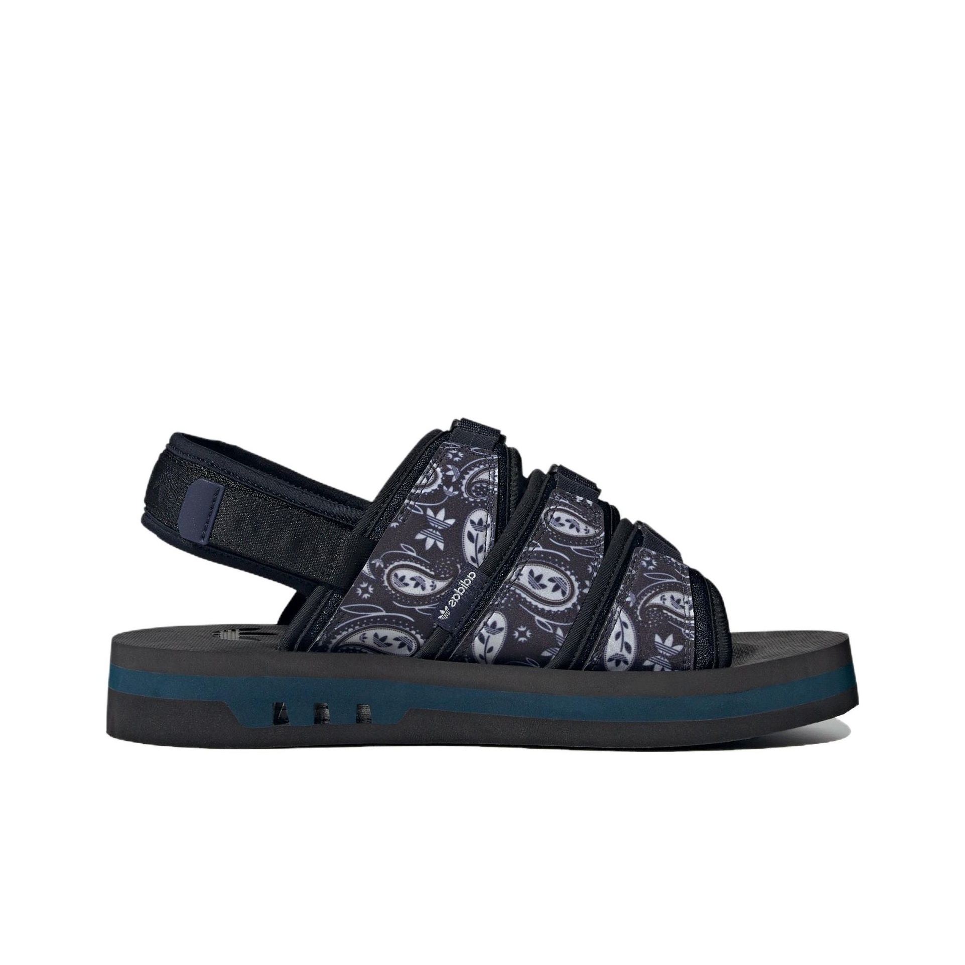 【関税&送料込】Adidas Originals Sandals Adidas Originals Originals AdiSTRP Sandals 'Black Grey Blue