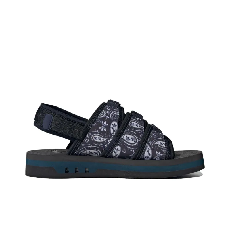 Adidas Originals AdiSTRP Sandals 'Black Grey Blue'-1