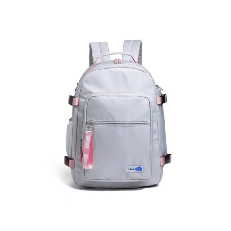COWBONE Nylon Backpack Medium Size Unisex Grass Green/Beige/Internet Famous Purple/Cool Black-17