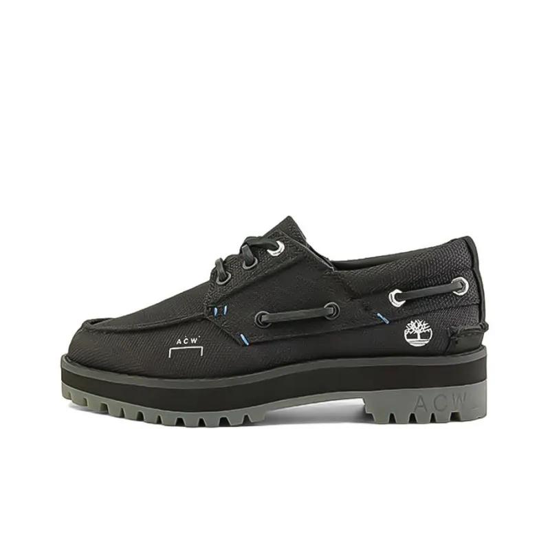 Timberland X A COLD WALL 3 Eye Lug Boat Shoe 'Black' Women's-0