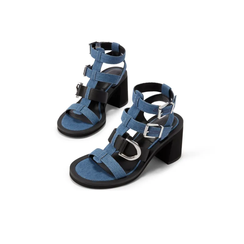 CHARLES&KEITH Gabine Stylish Sandal 8cm Women's-5