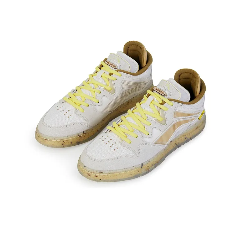 LiNing Wave Pro Low Top Skateboard Shoes Men's Apricot-2