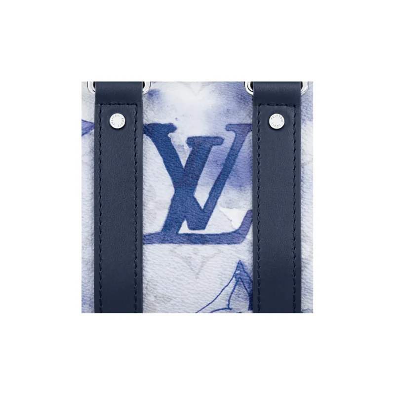 LOUIS VUITTON Keepall Xs Monogram Watercolor Blue-4