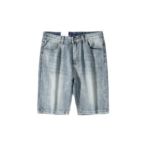 FAIRWHALE Denim Shorts Unisex Denim Blue