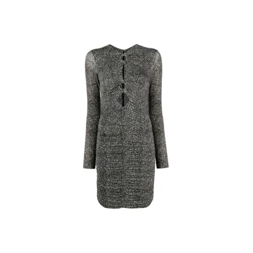 ISABEL MARANT Long-Sleeved Dresses Women's Gray