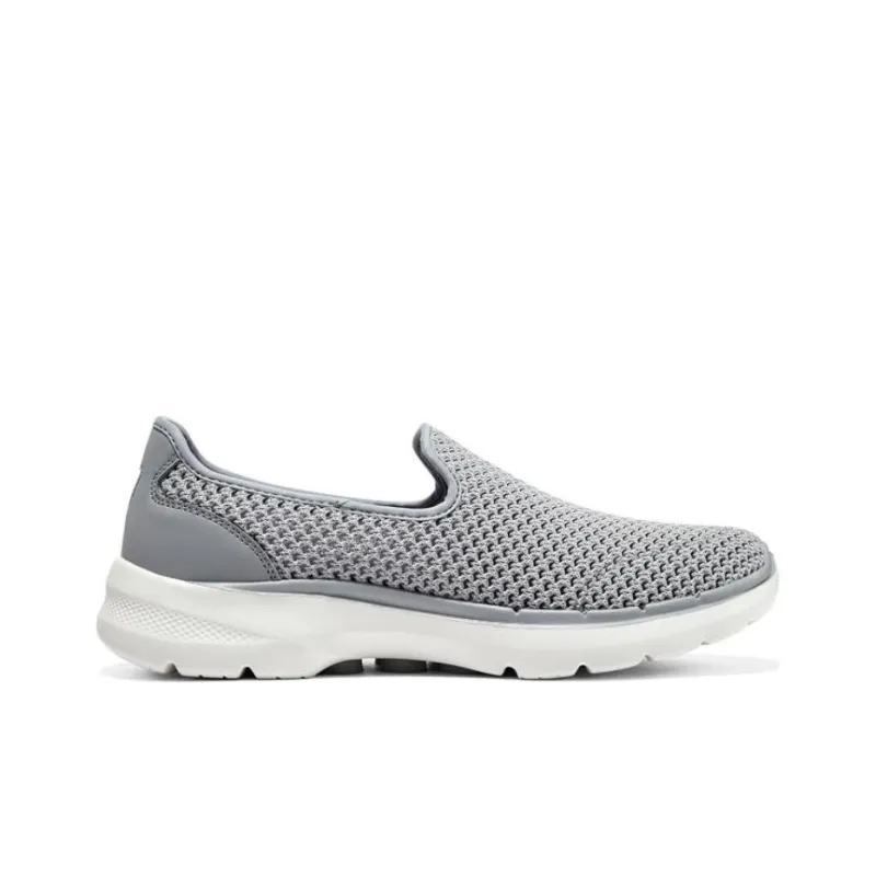 Skechers Go Walk 6 Shoes 'Grey White' Women's-1