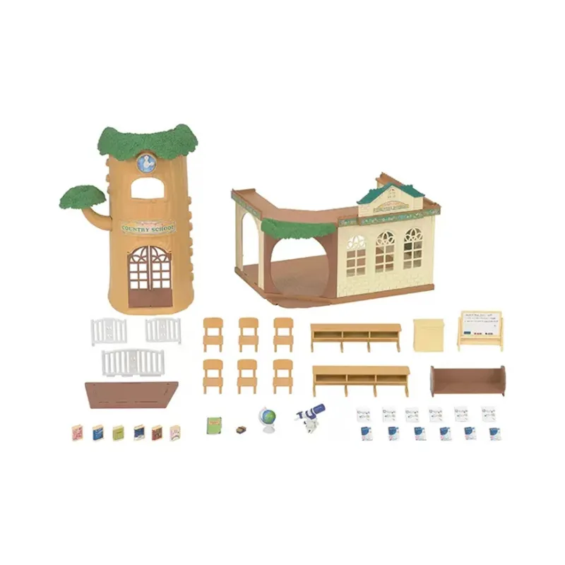 Sylvanian Families Happy Tree Elementary School Doll Products-1