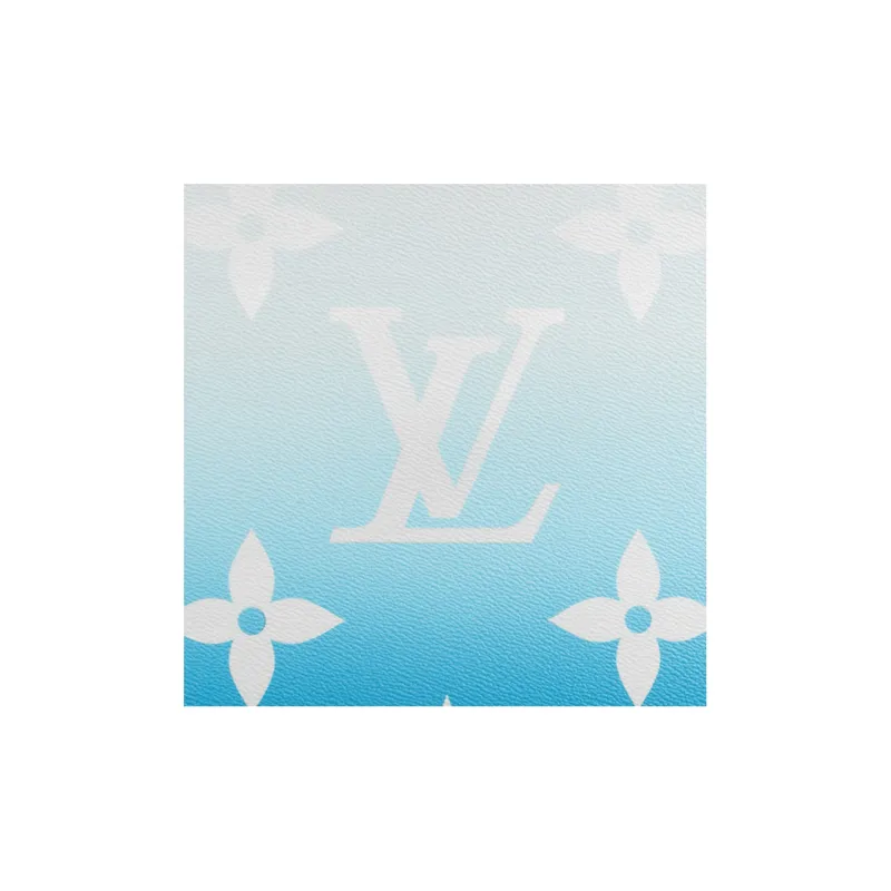 LOUIS VUITTON Onthego Gradient Pastel Gm Blue-4